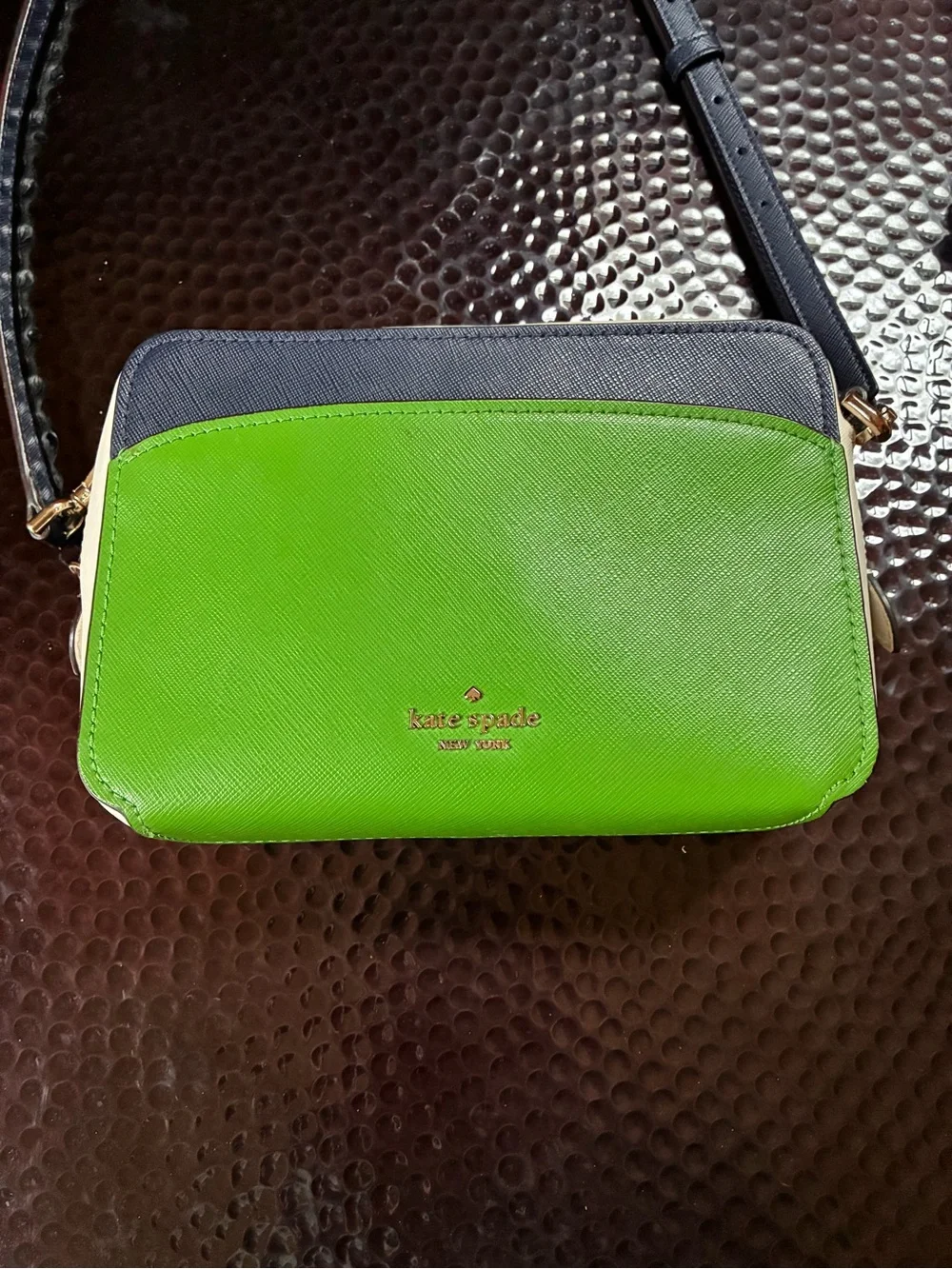 Kate Spade Lauryn color block camera bag